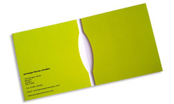 double card wallet - cd packaging