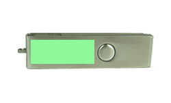 silver usb memory drive