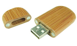 wooden usb flash memory